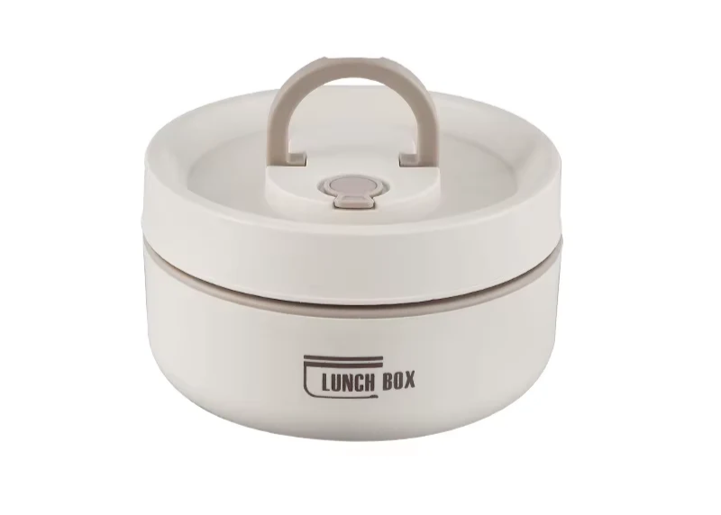 Insulated Stainless Steel Portable Lunch Box - Leakproof Multi-Layer Bento for Students